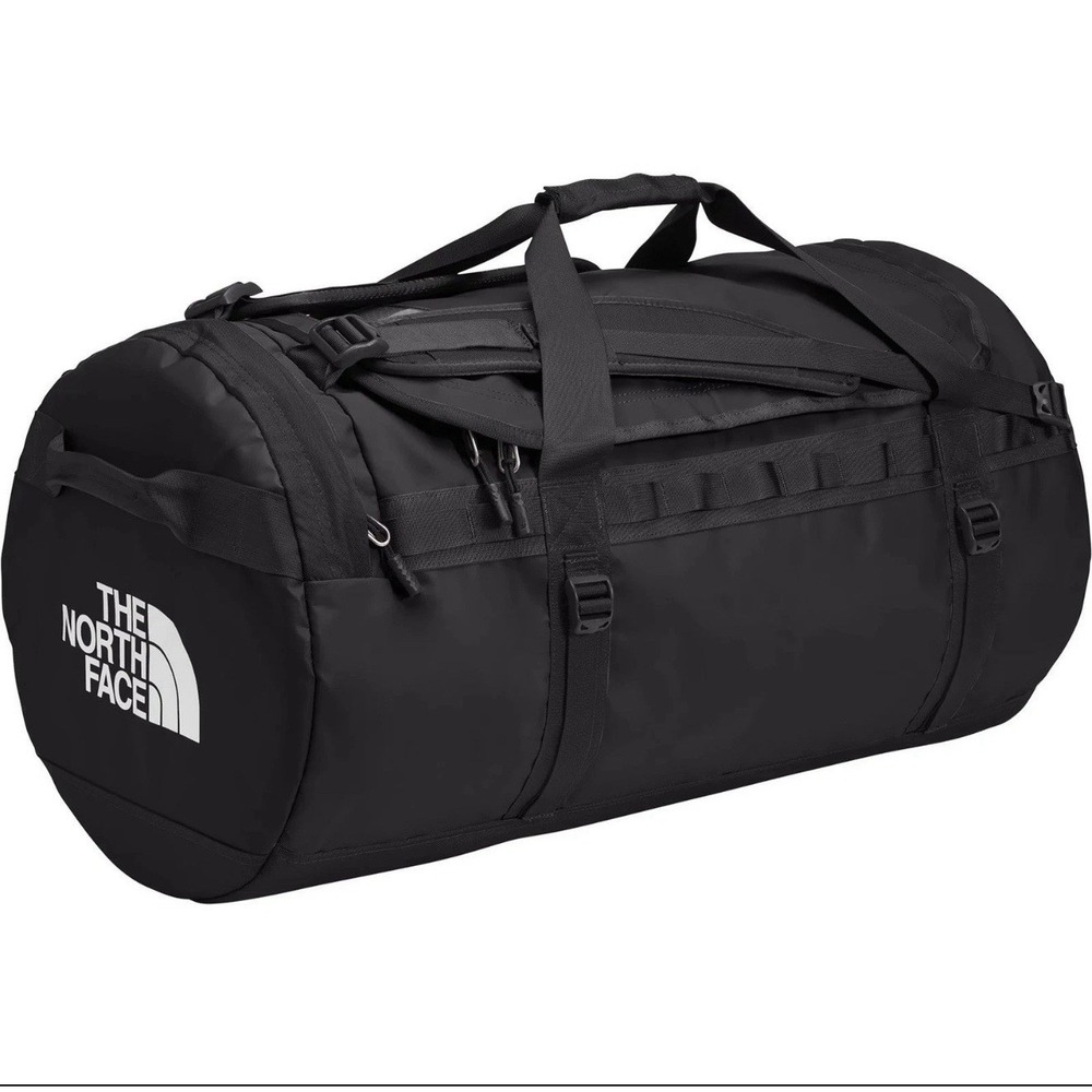 The North Face Golden State Base Camp Duffel Backpack Large 95L TNF Black NWT